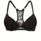 ComfortFit Deep V Push Up Lace Front Closure Bra For Women 1