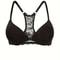 ComfortFit Deep V Push Up Lace Front Closure Bra For Women 1