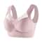 Seamless Plus Size Push Up Bra With Lace Backless Design 3