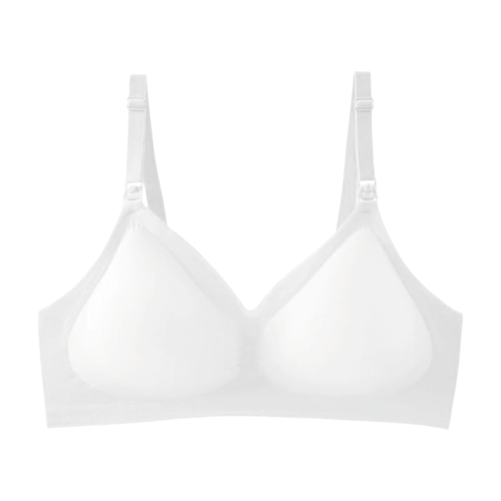 Soft Seamless Nursing Bra For Pregnant Breastfeeding Moms Detachable Sponge SkinFriendly Comfort 1