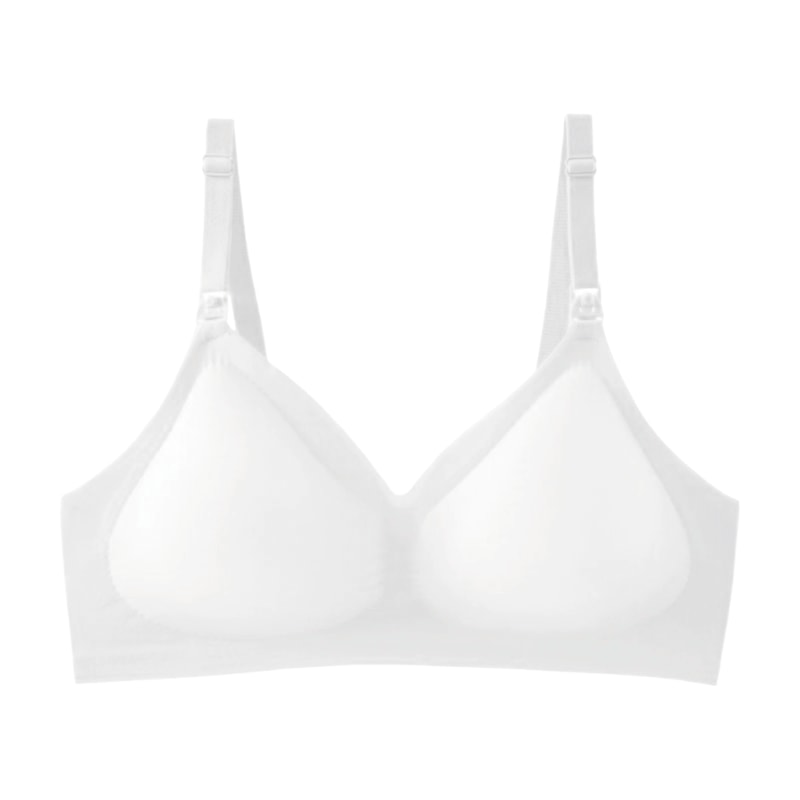 Soft Seamless Nursing Bra For Pregnant Breastfeeding Moms Detachable Sponge SkinFriendly Comfort 1