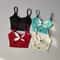 Womens High Impact Push Up Sports Bra Yoga Workout Support 1