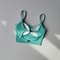 Womens High Impact Push Up Sports Bra Yoga Workout Support 7