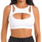 Womens Shockproof Sports Bra With Removable Cups For Yoga Fitness 5