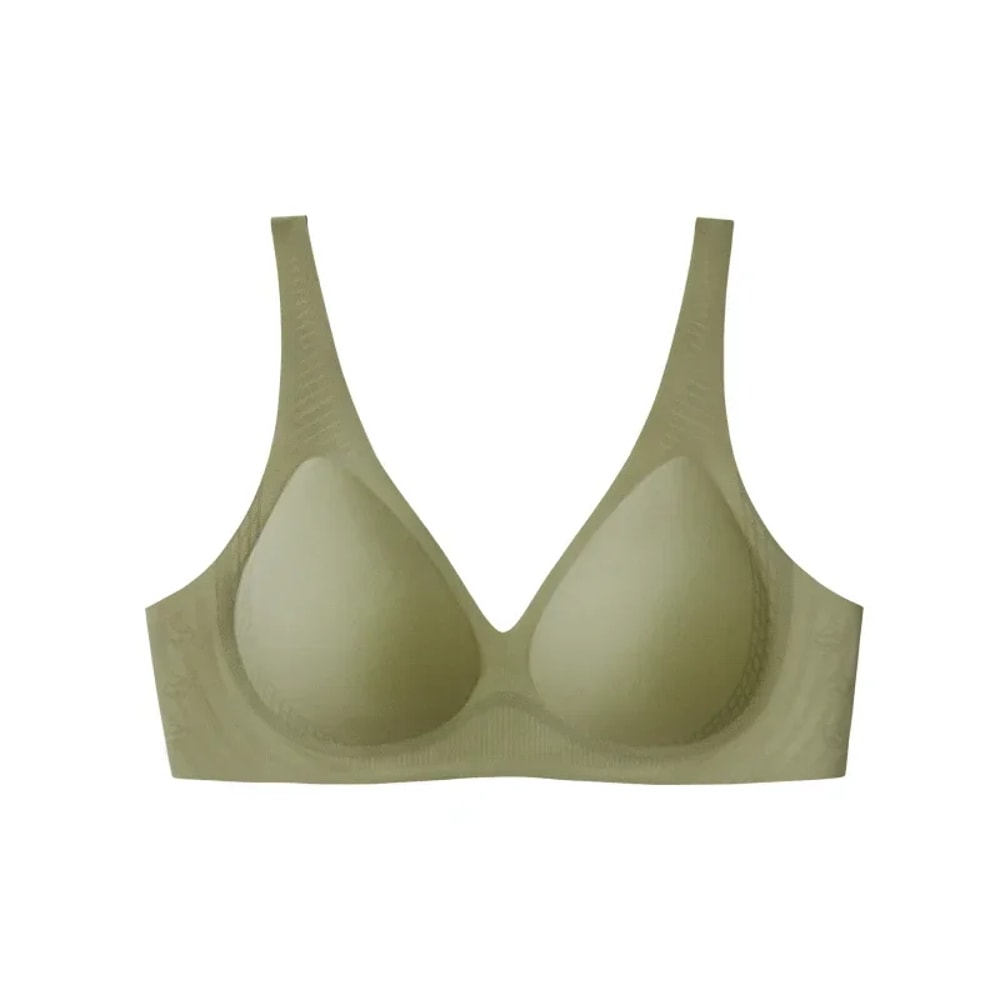ComfortLift Wireless Push Up Bra Seamless Bralette For Small Chest Support 8