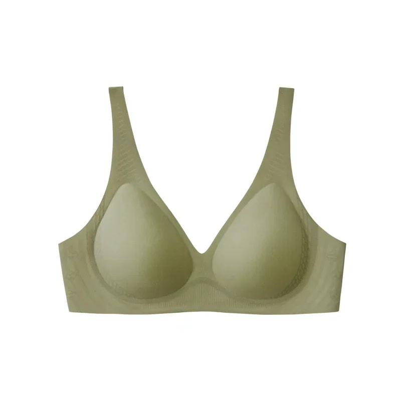 ComfortLift Wireless Push Up Bra Seamless Bralette For Small Chest Support 8