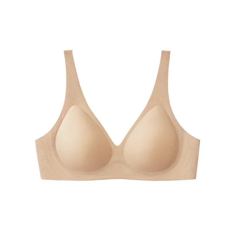 ComfortLift Wireless Push Up Bra Seamless Bralette For Small Chest Support 9