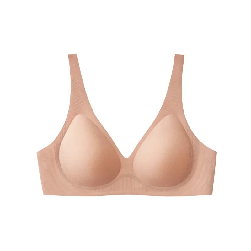 ComfortLift Wireless Push Up Bra Seamless Bralette For Small Chest Support 10