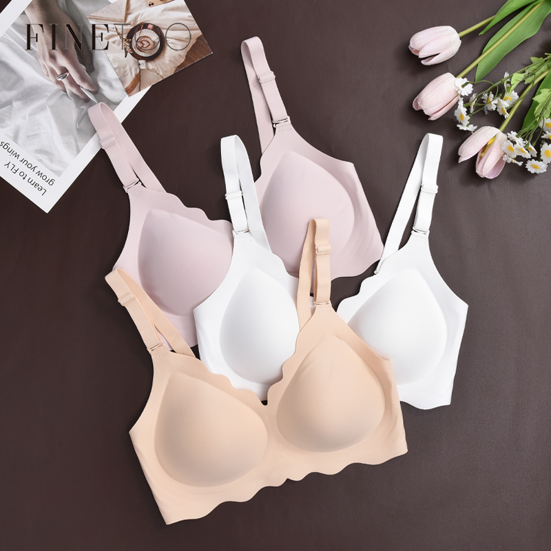 Plus Size Wireless Push Up Bralette With Removable Straps Comfort Fit 0