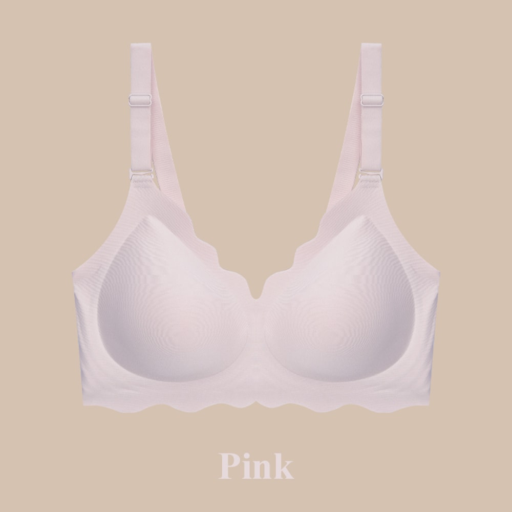 Plus Size Wireless Push Up Bralette With Removable Straps Comfort Fit 6