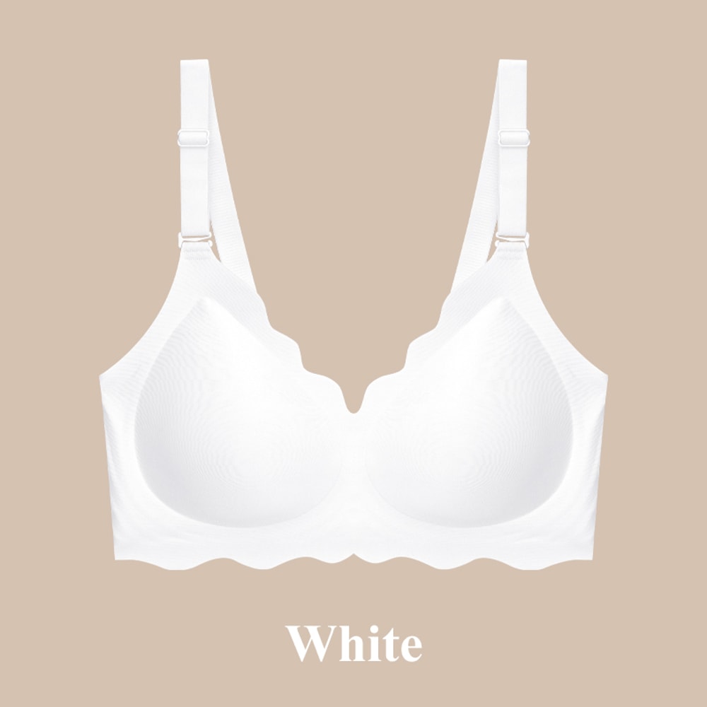 Plus Size Wireless Push Up Bralette With Removable Straps Comfort Fit 7