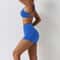 Womens Quick Dry Cross Back Sports Bra for Yoga Running & Fitness
