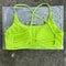 Womens Quick Dry Cross Back Sports Bra for Yoga Running & Fitness