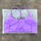 Womens Quick Dry Cross Back Sports Bra for Yoga Running & Fitness
