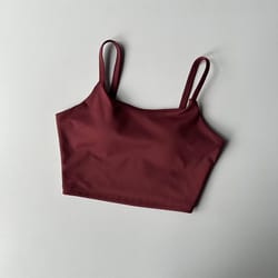 breathable sports bra for women with pushup support yoga & gym top