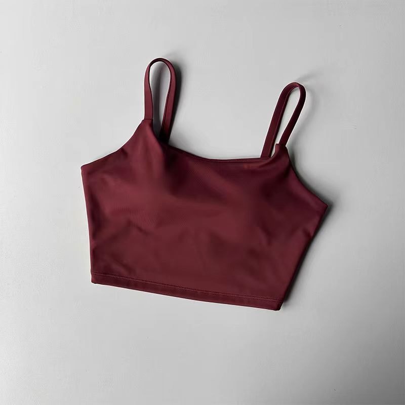 Breathable Sports Bra For Women With PushUp Support Yoga Gym Top 13