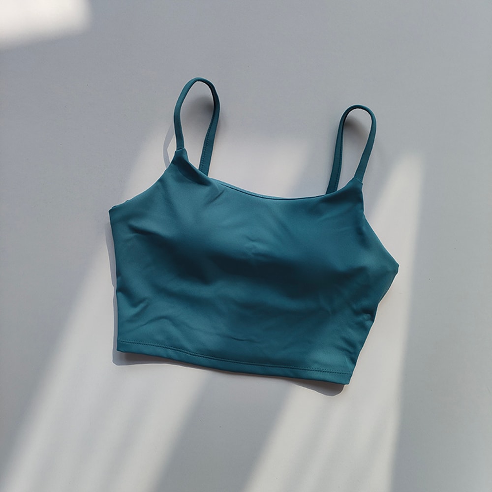Breathable Sports Bra For Women With PushUp Support Yoga Gym Top 24