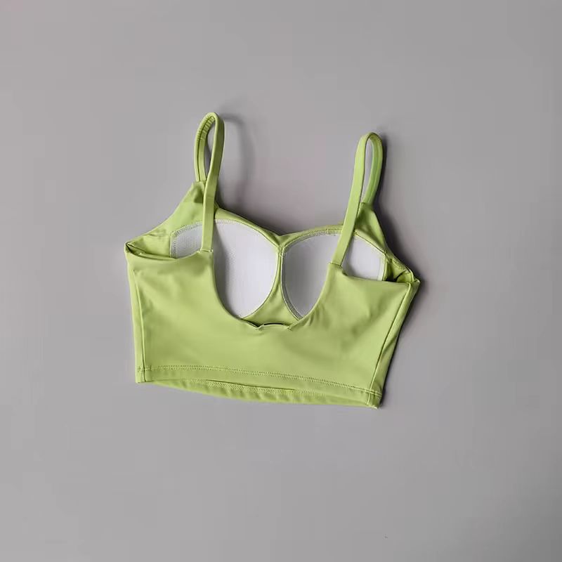 Breathable Sports Bra For Women With PushUp Support Yoga Gym Top 25