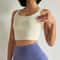 Premium Womens Yoga Sports Bra with Shock Absorbing Support and Beautiful Back Design