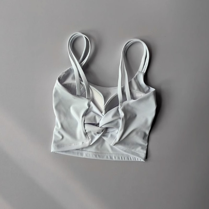 Premium Womens Yoga Sports Bra with Shock Absorbing Support and Beautiful Back Design