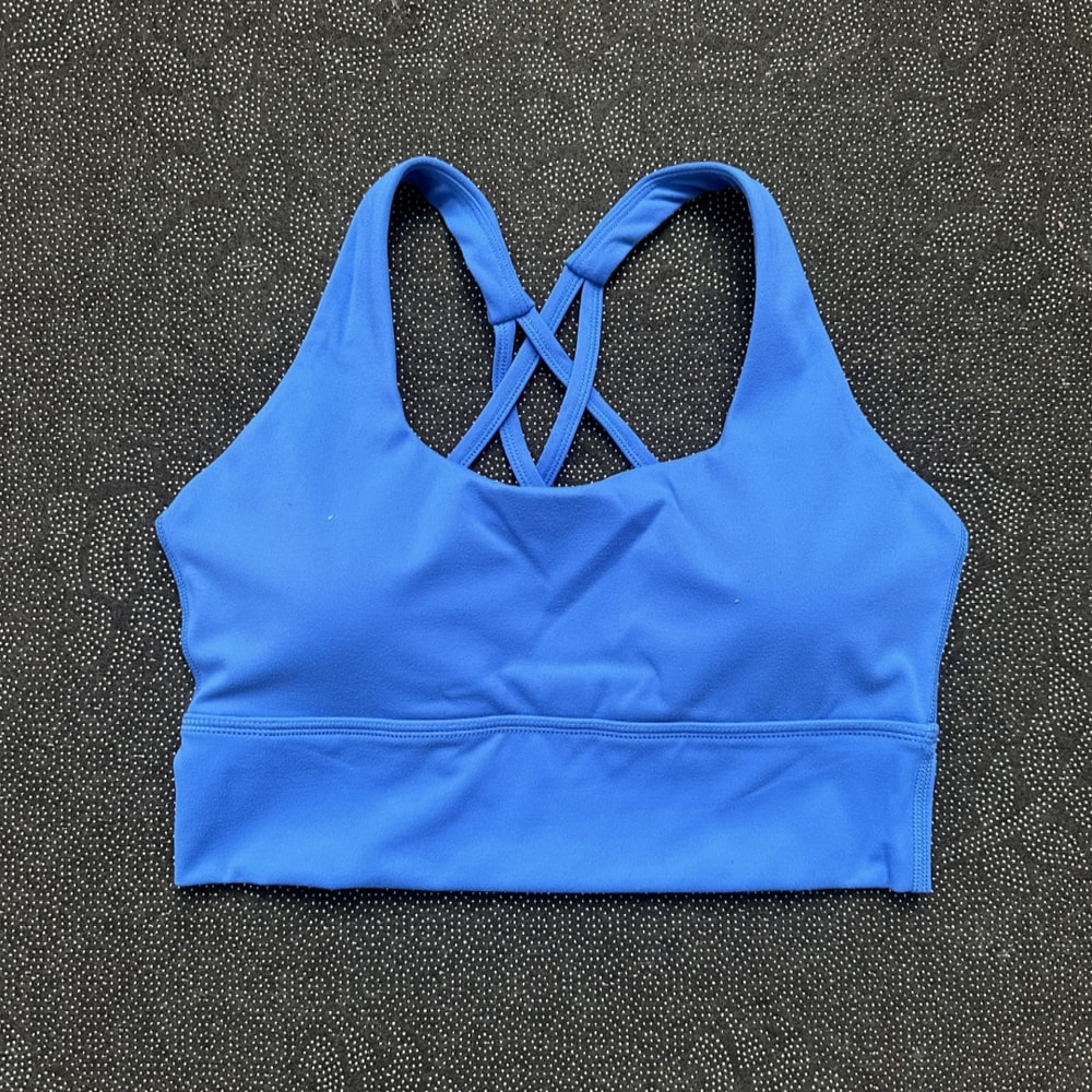 High Support Cross Back Workout Bra for Women High Impact Sports Bra