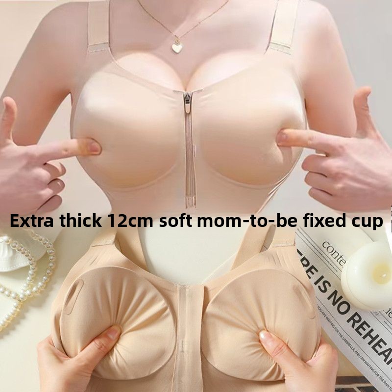 Ultimate Front Hook Full Coverage Push Up Bra For Small Chest Back Smoothing Lift Shape 1