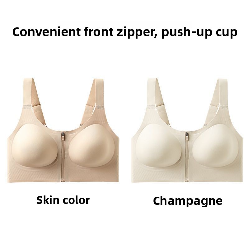 Ultimate Front Hook Full Coverage Push Up Bra For Small Chest Back Smoothing Lift Shape 4