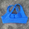 High Support Womens Sports Bra with Cross Straps and Padded Comfort