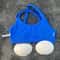 High Support Womens Sports Bra with Cross Straps and Padded Comfort