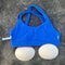High Support Womens Sports Bra with Cross Straps and Padded Comfort