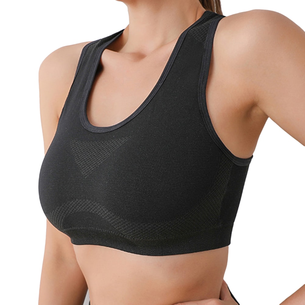 Performance Seamless Sports Bra – High Support Yoga Bra & Running Fitness Top