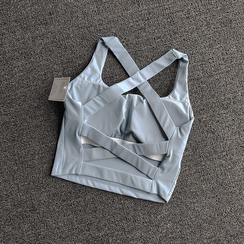 Womens Breathable Push Up Sports Bra Top – Supportive Push Up Yoga Bra for Gym Running & Fitness