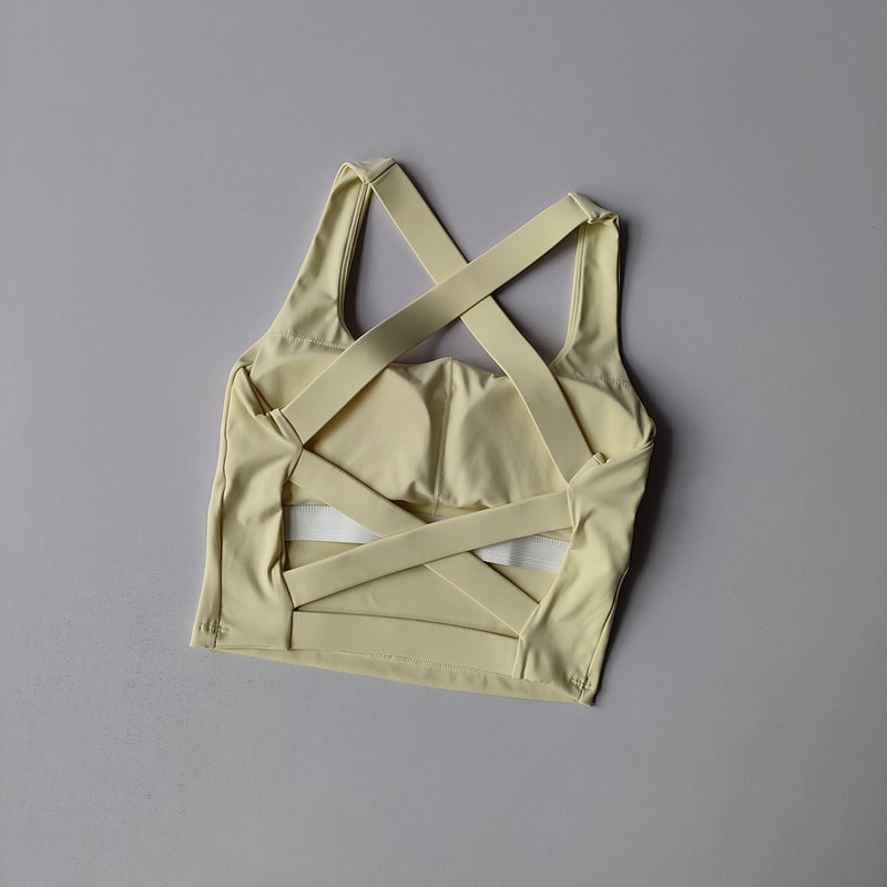 Womens Breathable Push Up Sports Bra Top – Supportive Push Up Yoga Bra for Gym Running & Fitness