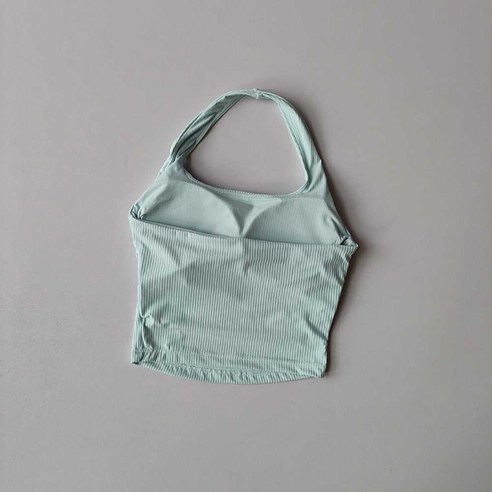 Breathable FitFusion Womens Yoga Sports Bra With Fixed Chest Support 6