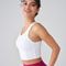 Zip Front Push Up Sports Bra with Built In Padding Shockproof Support for Yoga & Running