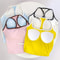 Womens Color Block Backless Yoga Tank Top With Built In Support 1