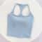 Womens Color Block Backless Yoga Tank Top With Built In Support 6