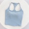 Womens Color Block Backless Yoga Tank Top With Built In Support 6