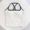 Womens Color Block Backless Yoga Tank Top With Built In Support 8