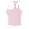 Womens Color Block Backless Yoga Tank Top With Built In Support 14