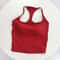Womens Color Block Backless Yoga Tank Top With Built In Support 15