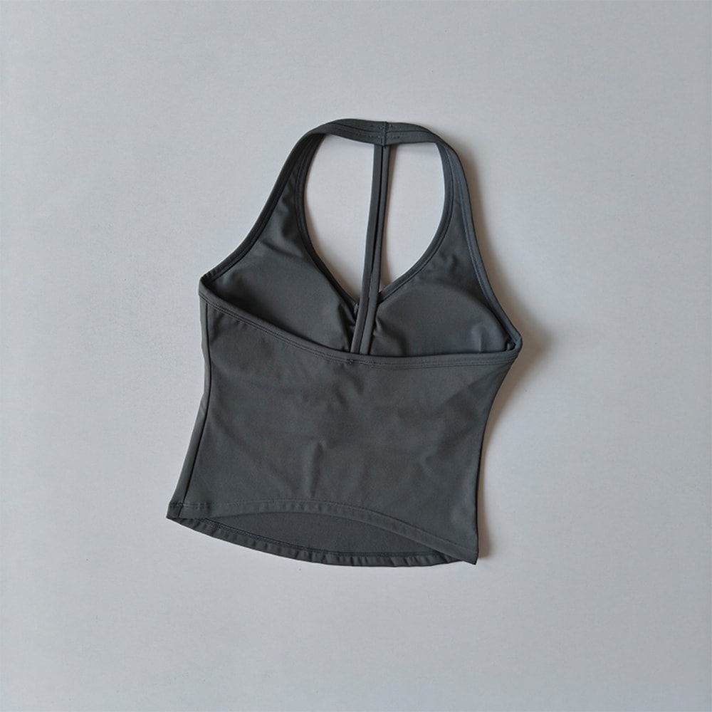 Premium Womens Active Racerback Tank womens workout tank with built in bra and removable padding sports bra Support