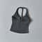 Premium Womens Active Racerback Tank womens workout tank with built in bra and removable padding sports bra Support