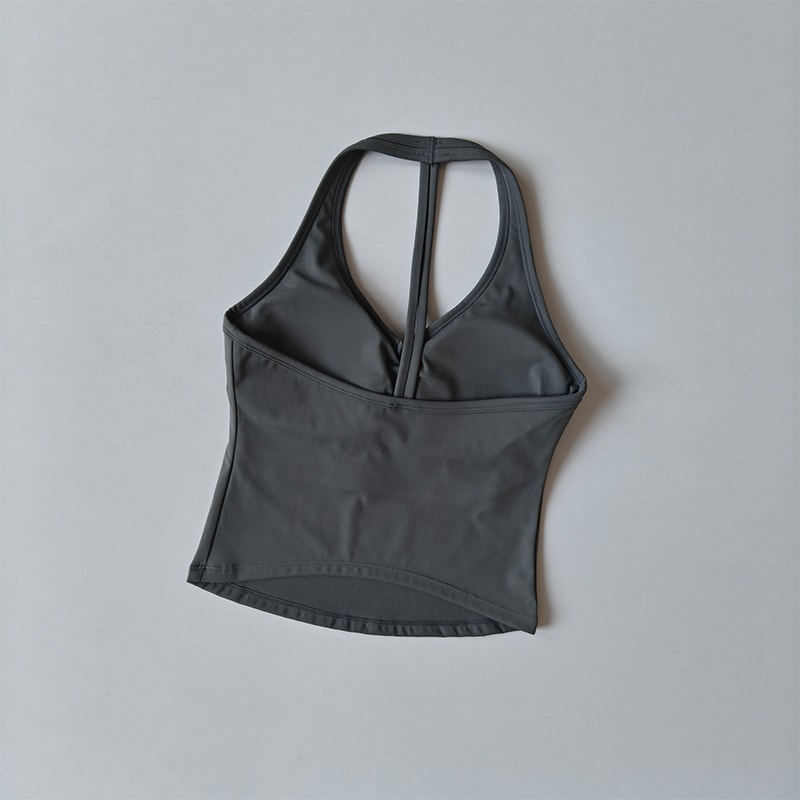 Premium Womens Active Racerback Tank womens workout tank with built in bra and removable padding sports bra Support