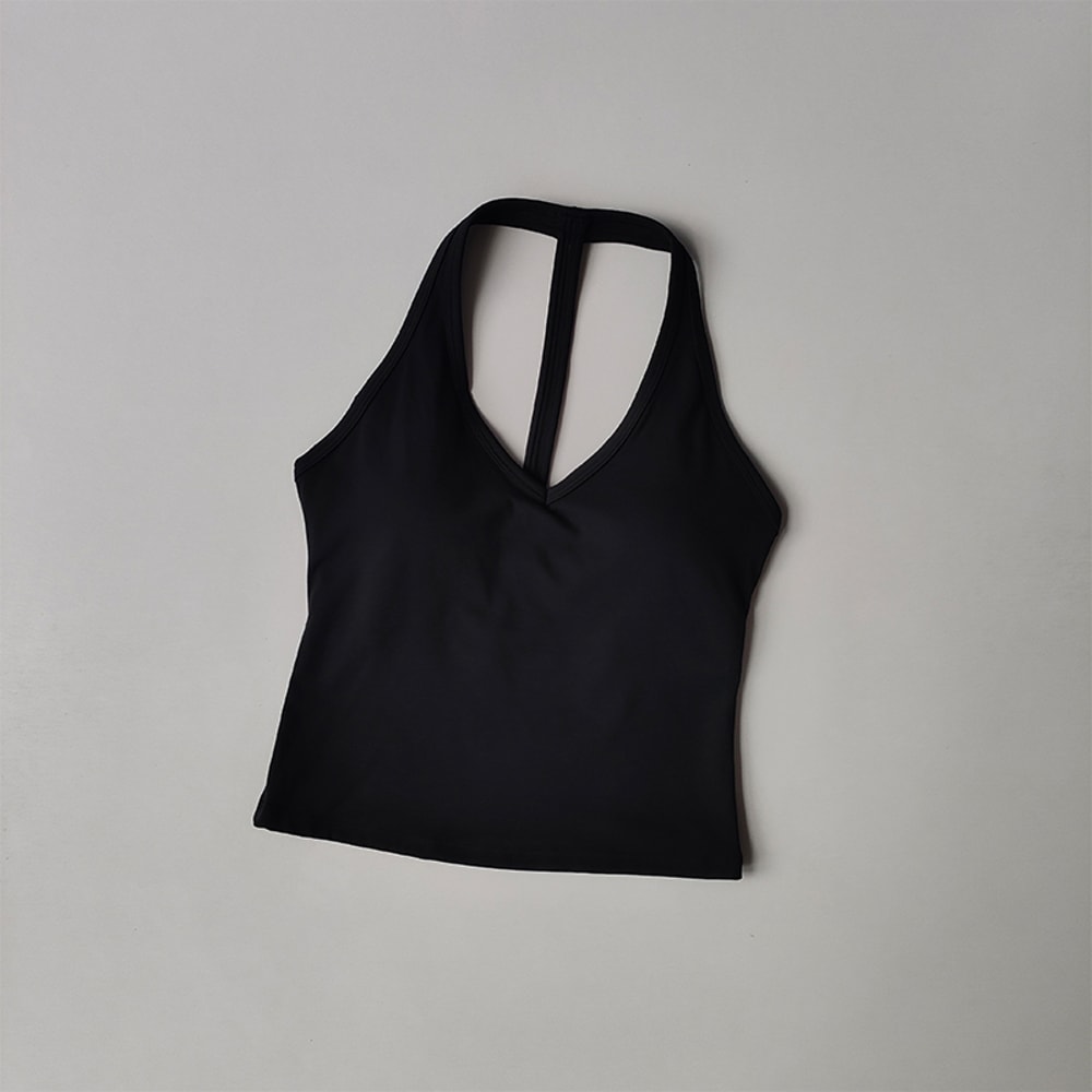 Premium Womens Active Racerback Tank womens workout tank with built in bra and removable padding sports bra Support
