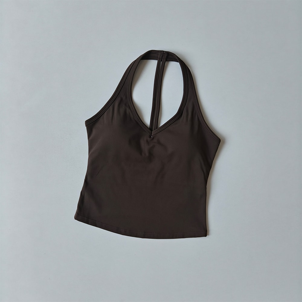 Premium Womens Active Racerback Tank womens workout tank with built in bra and removable padding sports bra Support