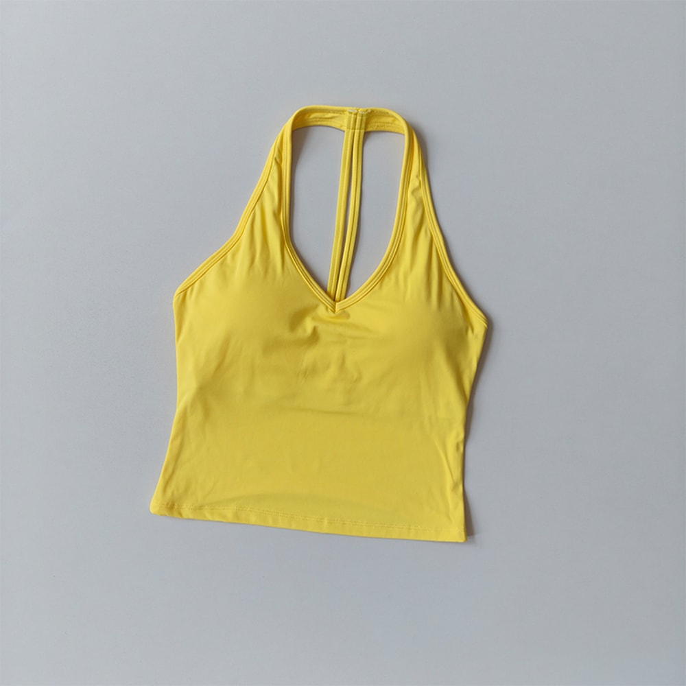 Premium Womens Active Racerback Tank womens workout tank with built in bra and removable padding sports bra Support