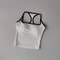 Women's Racerback Sports Bra, Shockproof Yoga Top with Naked Feel, Color Block Workout Bralette for Pilates & Gym