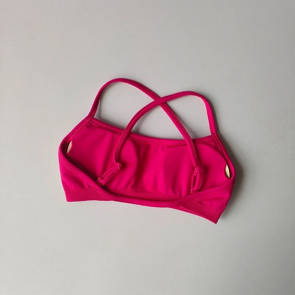 Womens Seamless Yoga Crop Top & Shock Proof Workout Suit Activewear