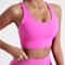 Womens Padded Cross Back Sports Bra Comfortable Support Fit For Yoga Gym Active Training 2